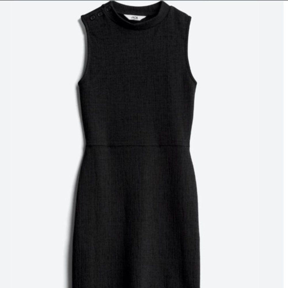 Tulipa Cotton Blend Button Detail Knit Dress